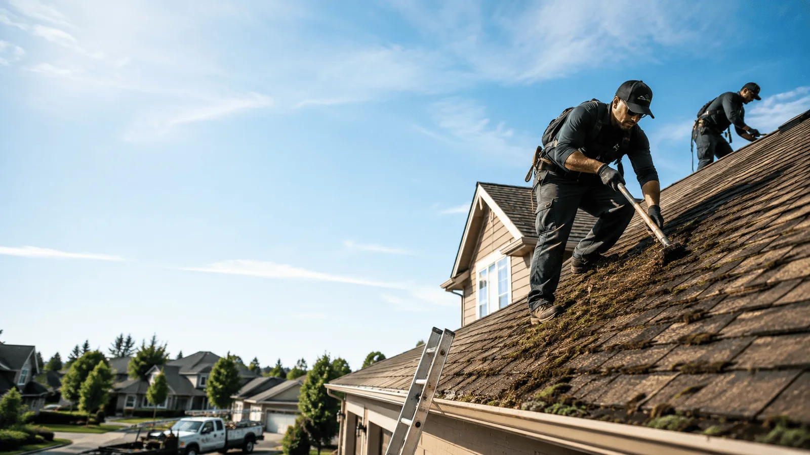 Roof Moss Removal in Gap, PA near me